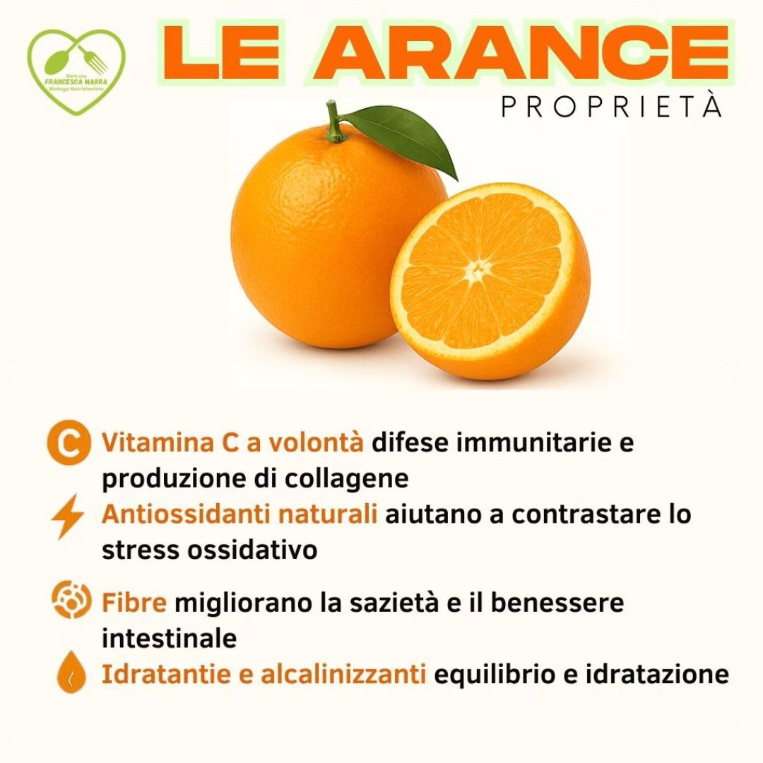 Arance e vitamina C: perché sono l’alleato perfetto dell’inverno.