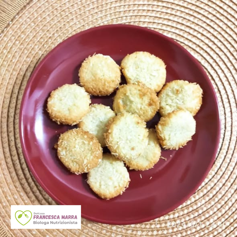 Biscotti cheto (no carboidrati) con albume